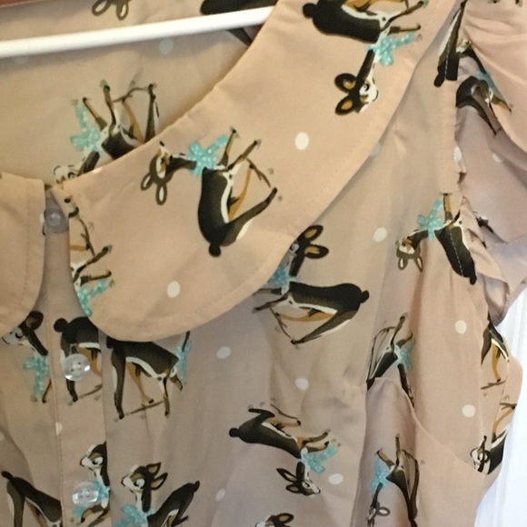 Retro deer (Bambi) top - Picture 4 of 6